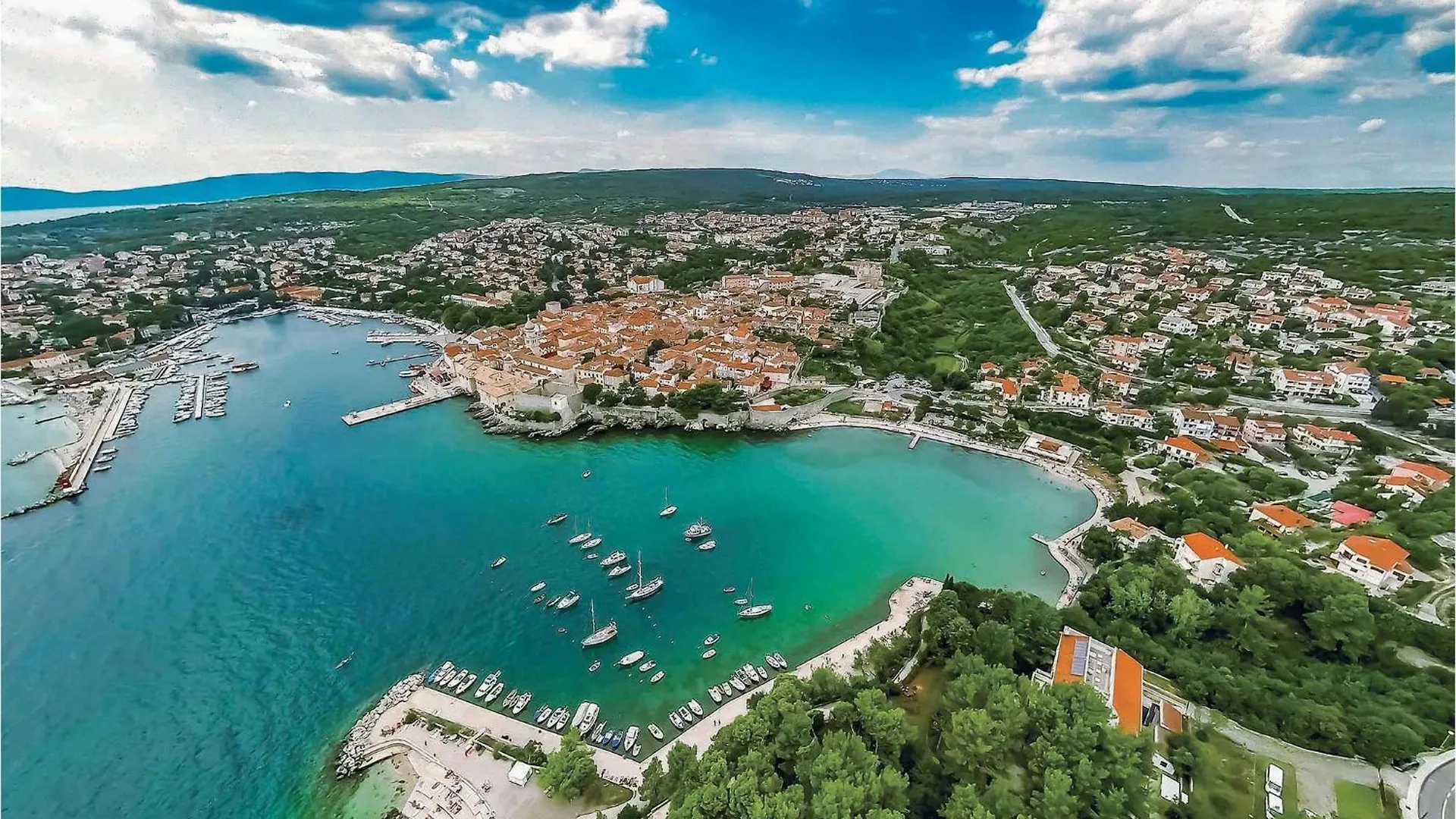 Nice Home In Risika With House A Panoramic View Vrbnik