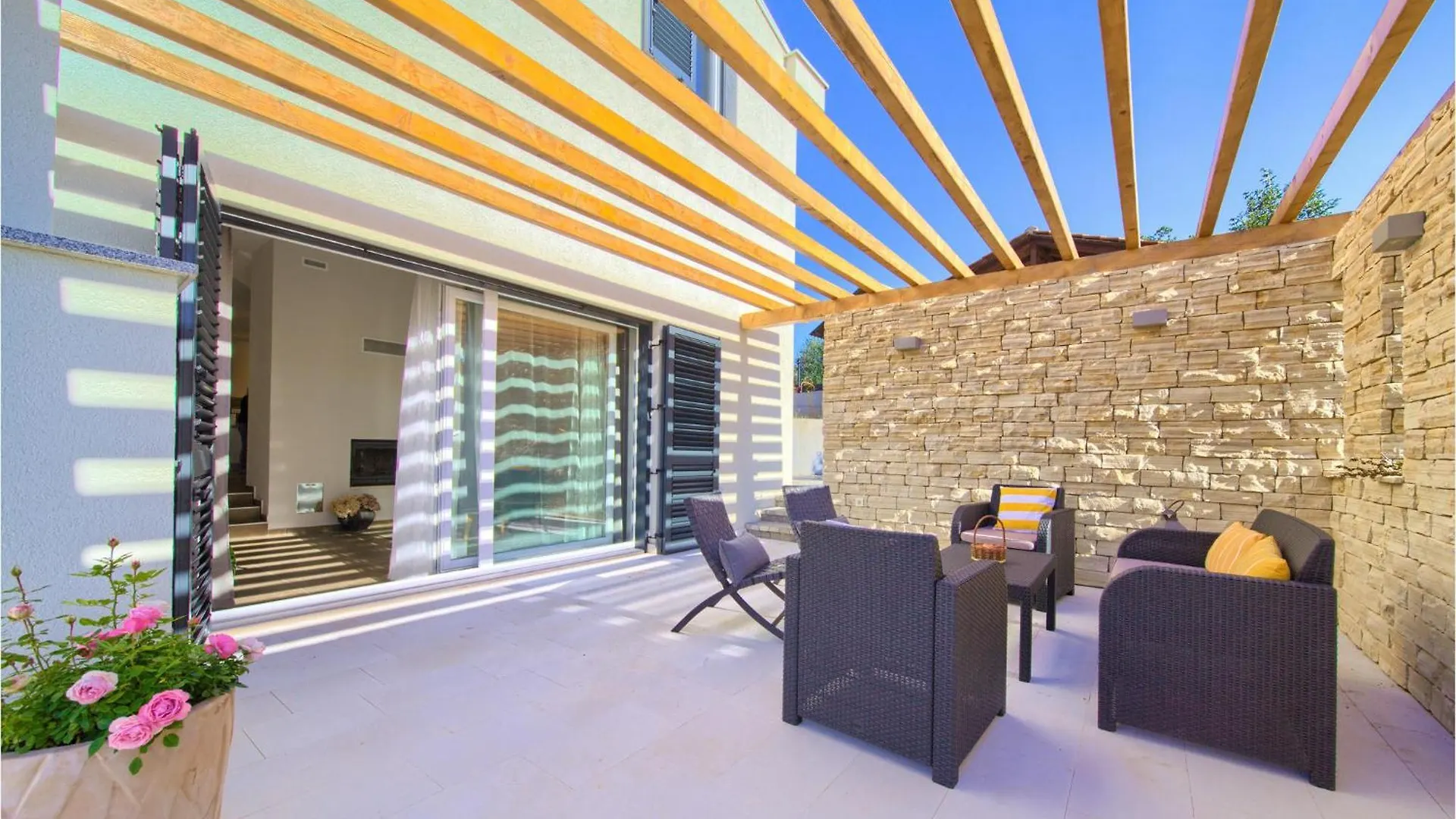 Nice Home In Risika With House A Panoramic View Vrbnik